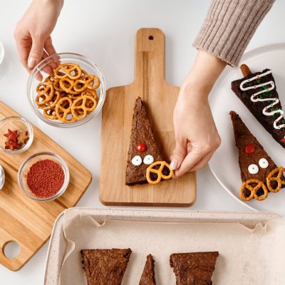 Chocolate Christmas Biscuits